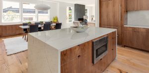 kitchen in newly constructed luxury home